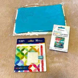 Erin. Condren “Planny” Pack, Designer Paper Tape Duo, and Pen Holder